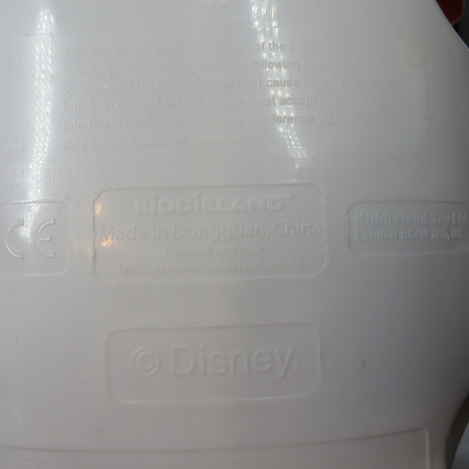 Kiddieland Disney Planes Fire & Rescue Ride On Toy Dusty Crophopper With Sounds