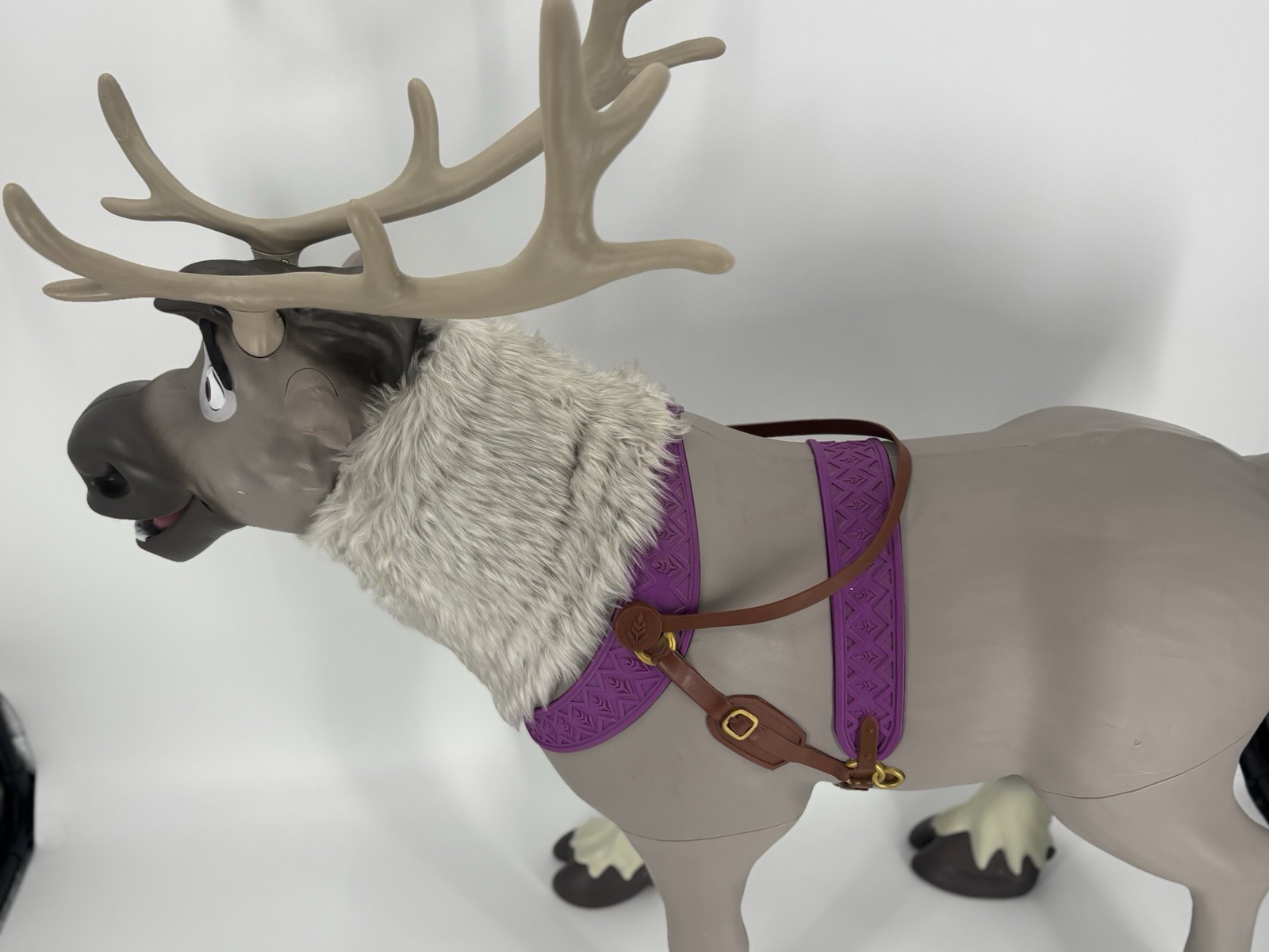 Disney Frozen 2 My Size Playdate Sven Reindeer Ride On Toy with Sounds Life-Size