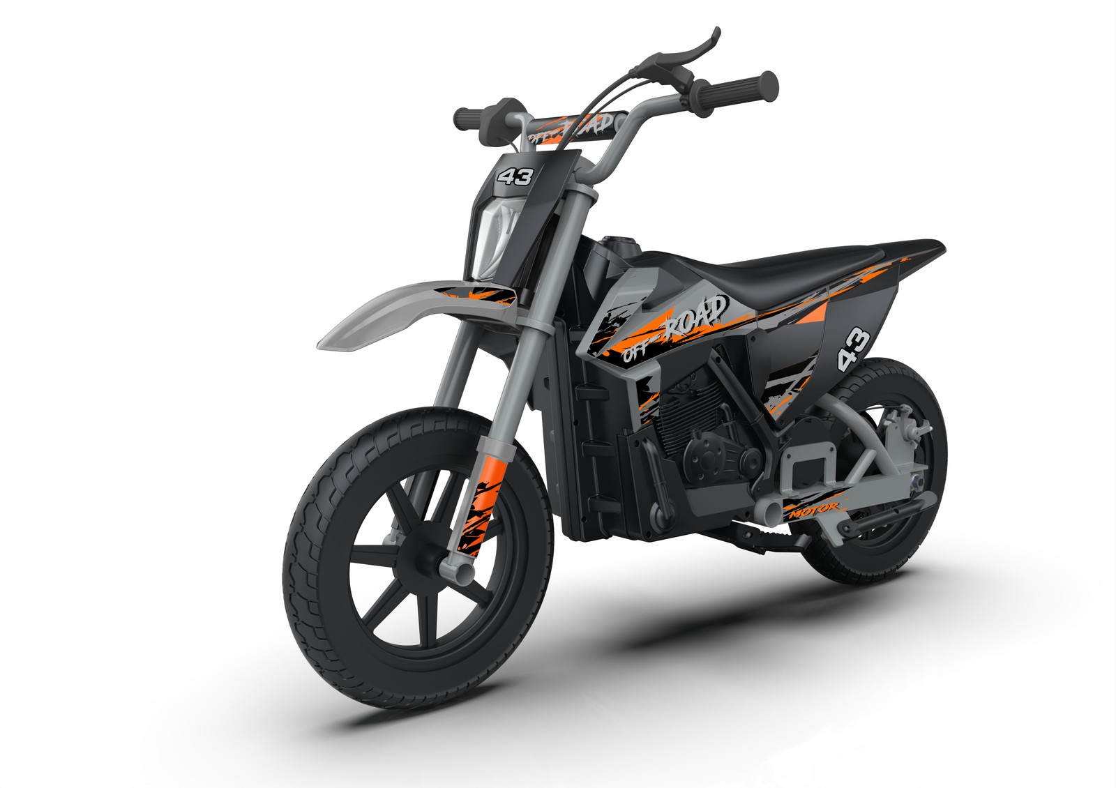 36V Kids Ride on Dirt Bike15.5MPH Fast Speed Electric Battery-Powered LED Light