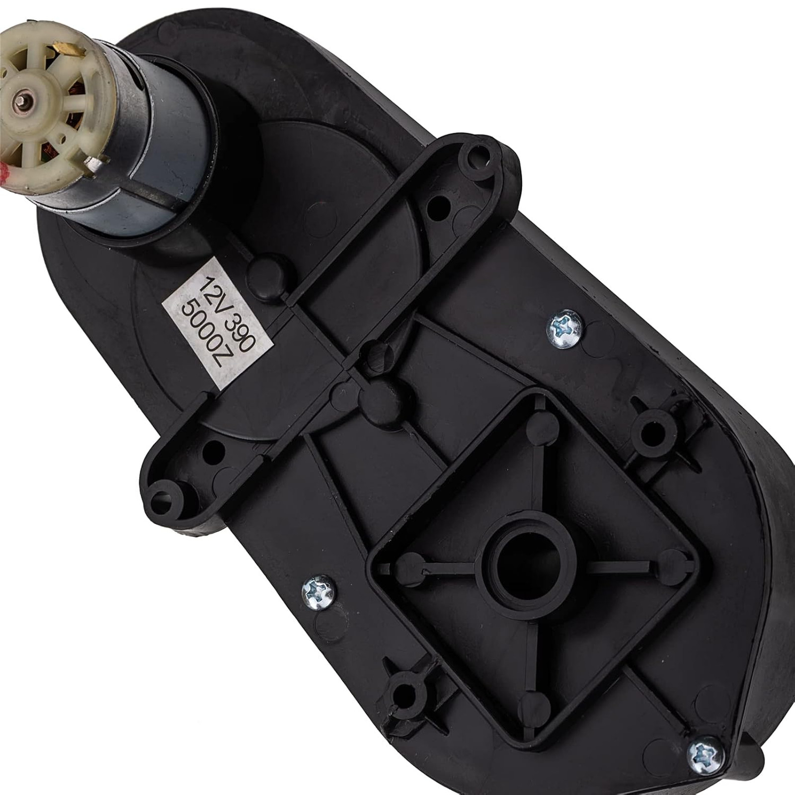Steering Gearbox RS390 12V 0.39 Inch Aperture Low Speed Replacement Part for