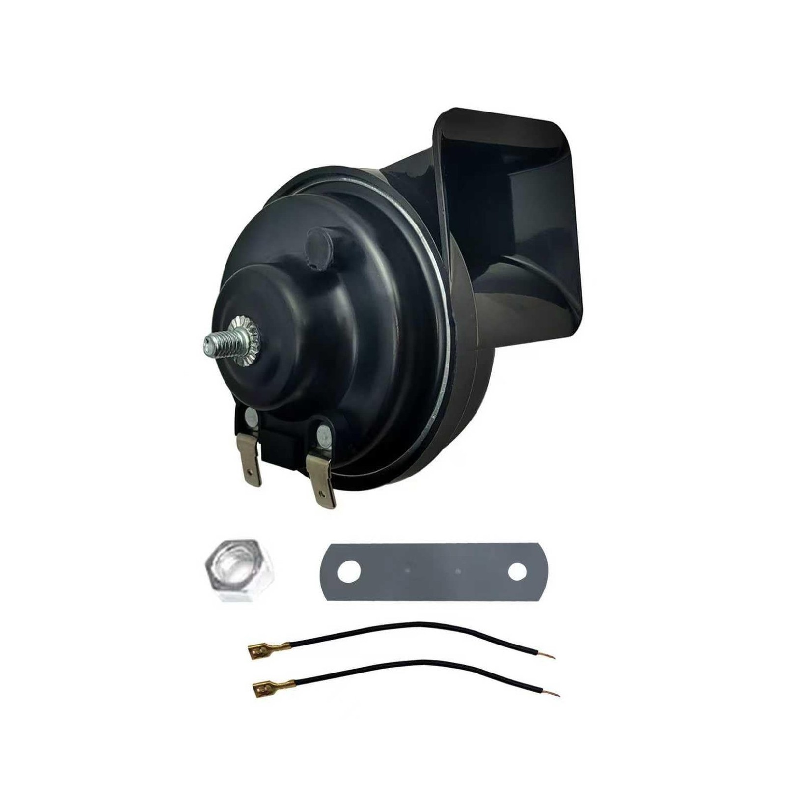 115DB Super Loud Air Horn | 12V Waterproof Electric Snail Horn Replacement Ki…
