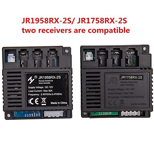Jr1958rx-2s 12V Coche De Paseo Para Ninos 2,4G Caja De Control Del Controlado…