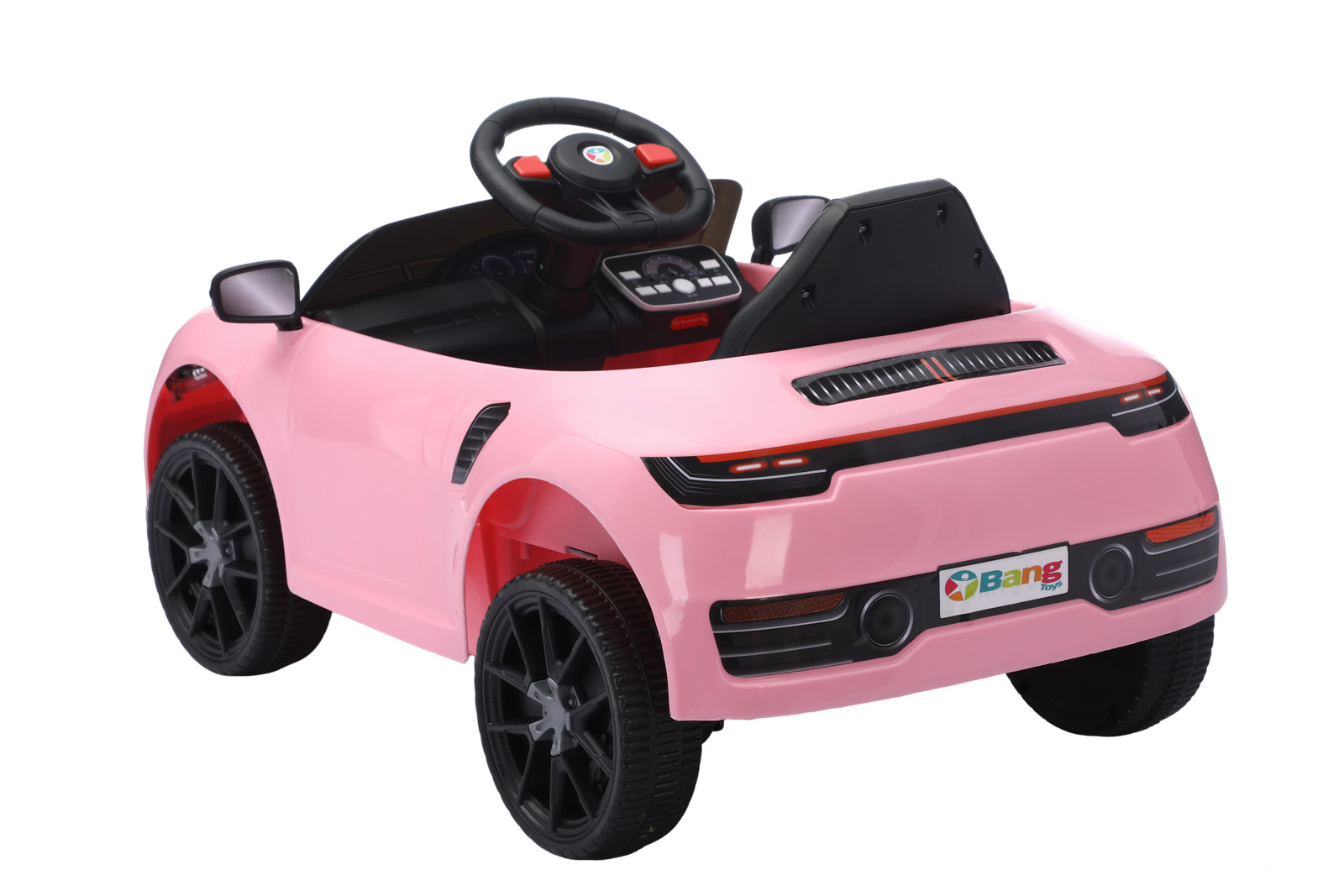 Ride on car Kids Electric Car Riding Toys for Kids W/Remote Control Swing Pink