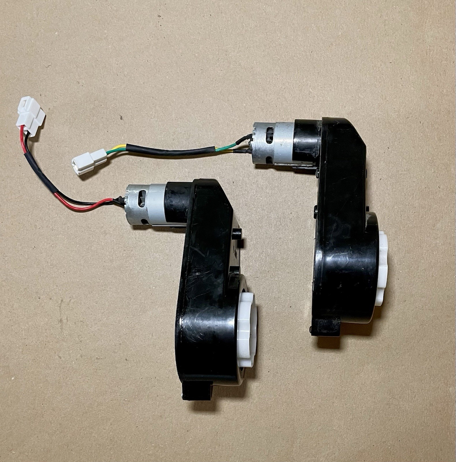 2 Pcs 24V RS550 Gearbox Motor for Kids Ride On Toy Cars 13500 Rpm USED
