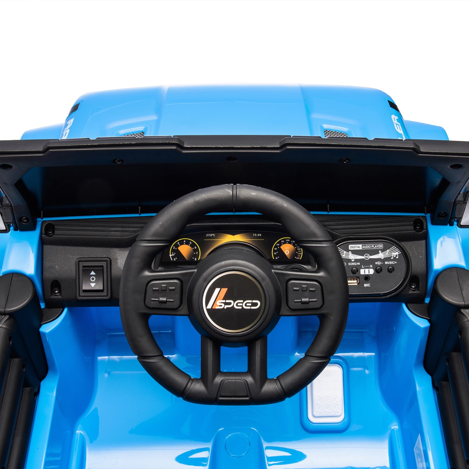 12V Kids Ride On Car, Parental Control, Bluetooth, MP3, Headlights