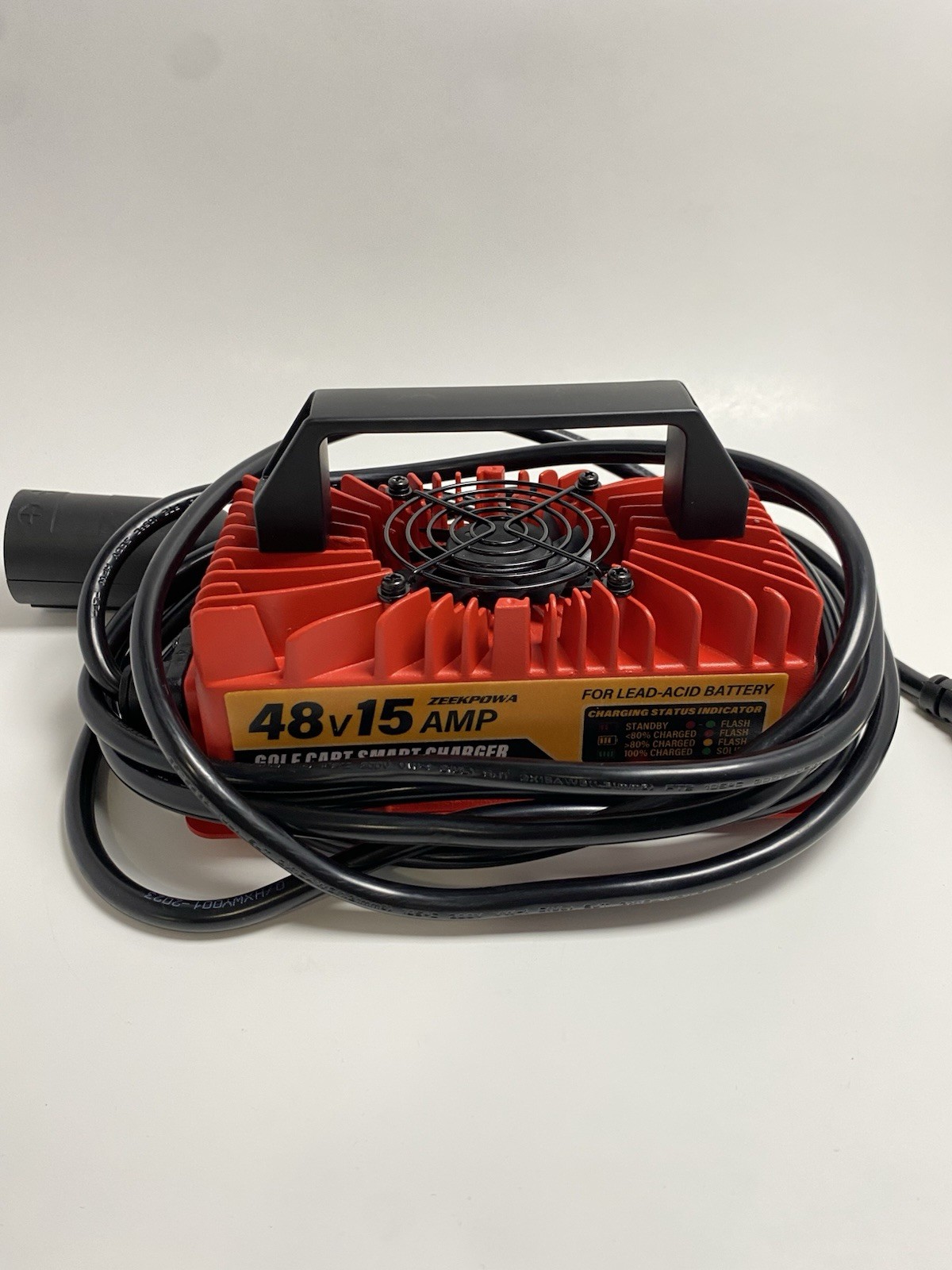 48 Volt Golf Cart Battery Charger, 15 AMP 48V Smart Golf Cart Charger
