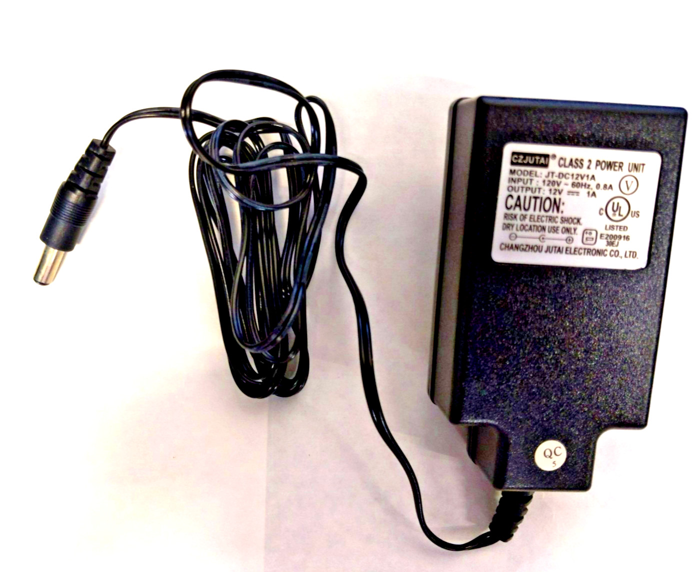 SALE!! 12Volt 1 Amp Single Pin Charger for Elemara 12V Ride-Ons and Many Others