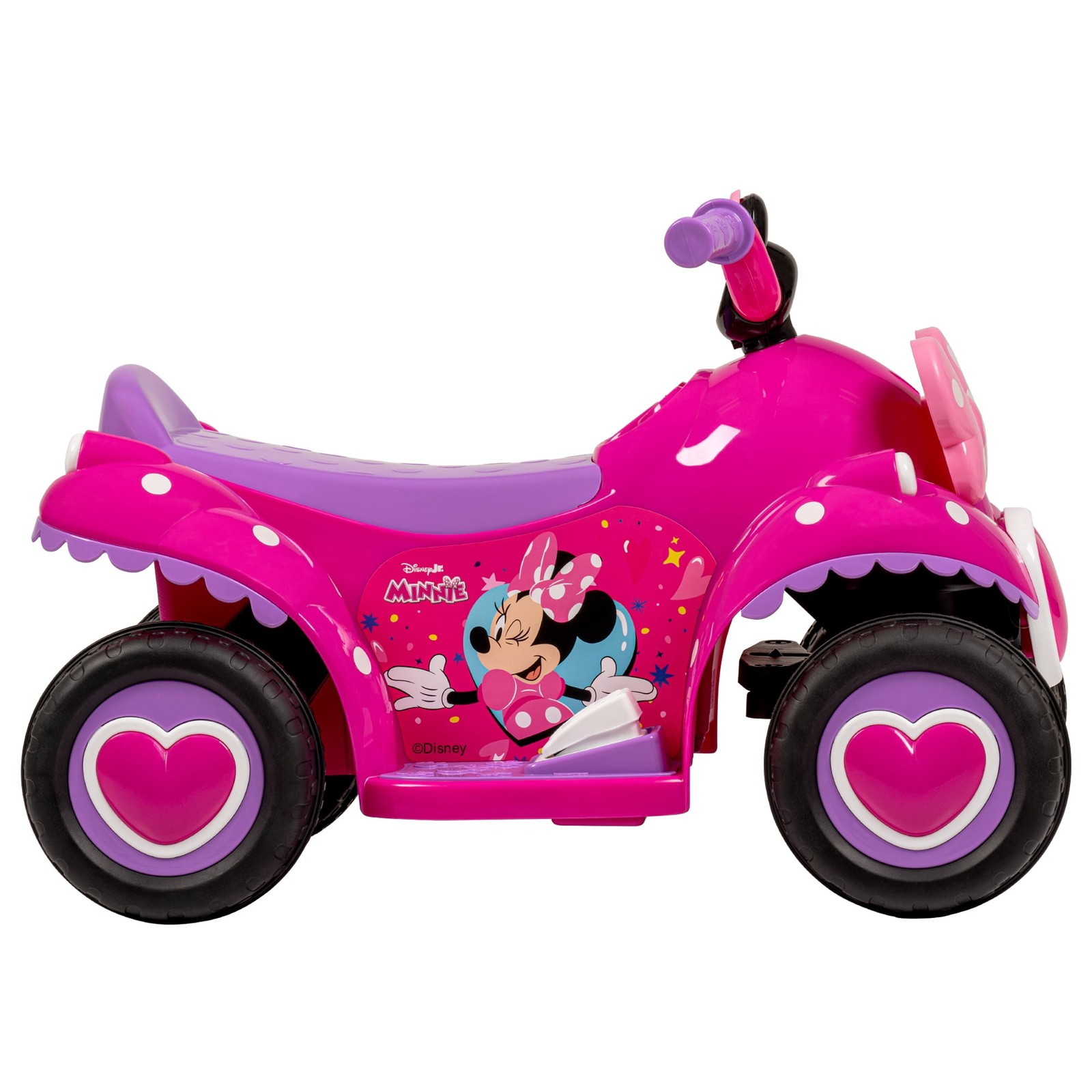 6V Disney Minnie Mouse Ride-On Quad for Toddlers Ages 1.5-3 Pink
