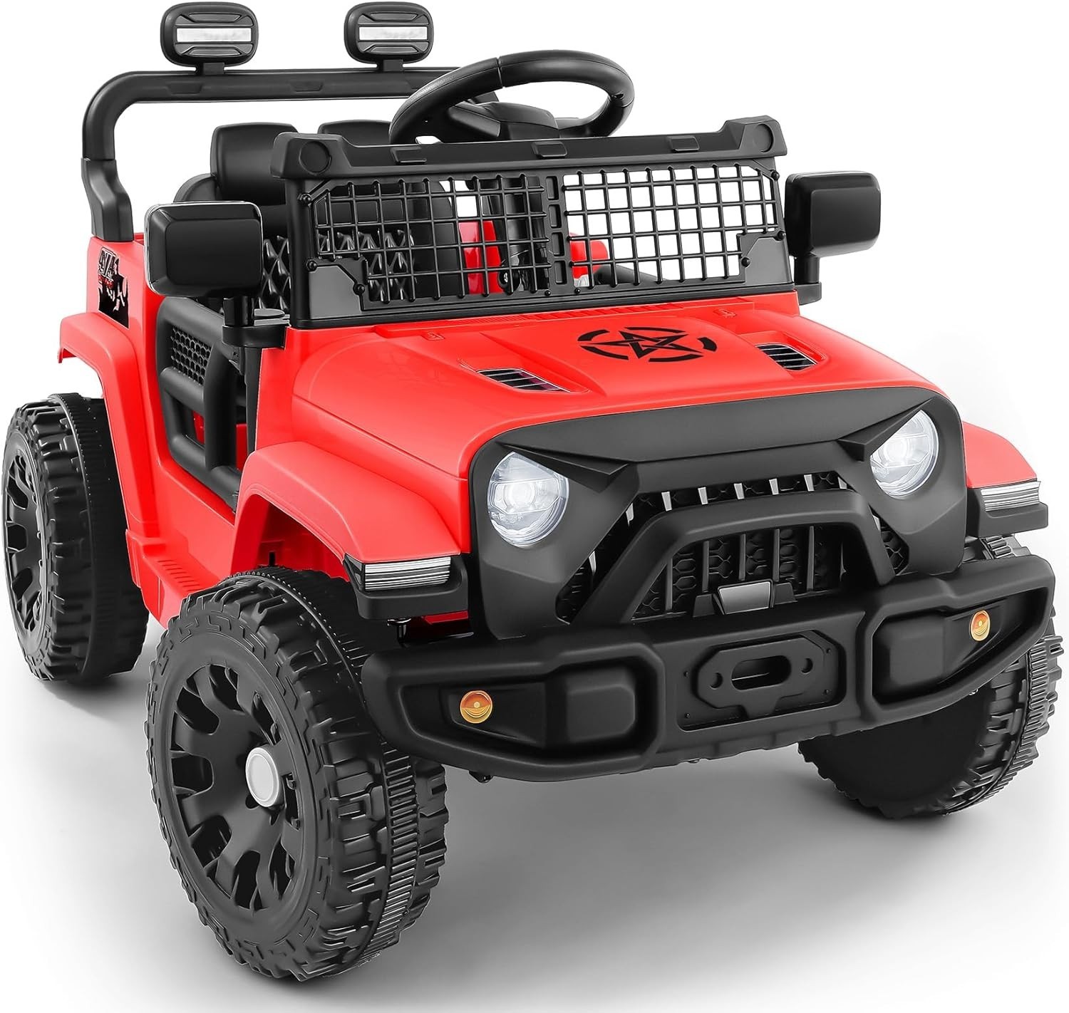 Carro Electrico Para Niños De 3 A 5 Años Montar Manejar Y Jugar Con Luces NUEVO