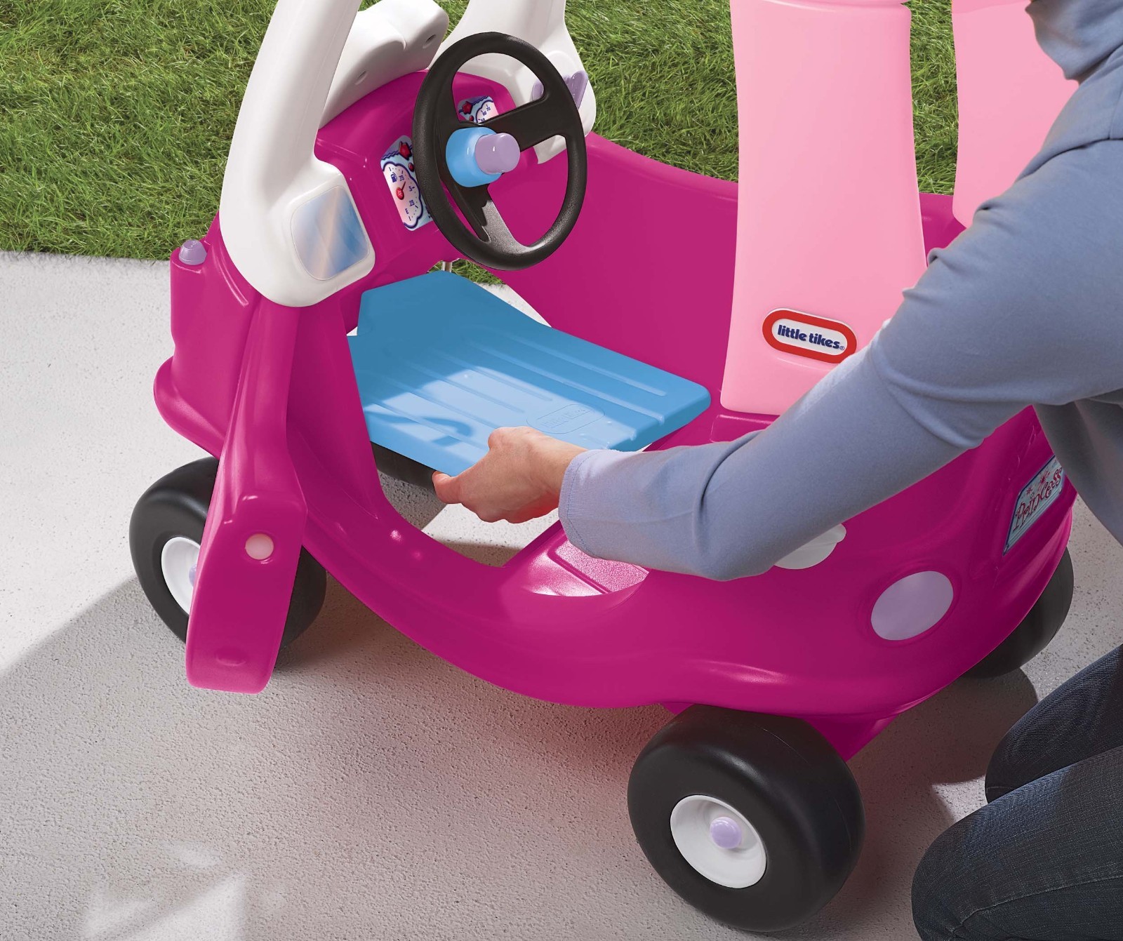 Cozy Coupe Ride-On Toy for Toddlers – Push Car with Working Doors, Steering Whee