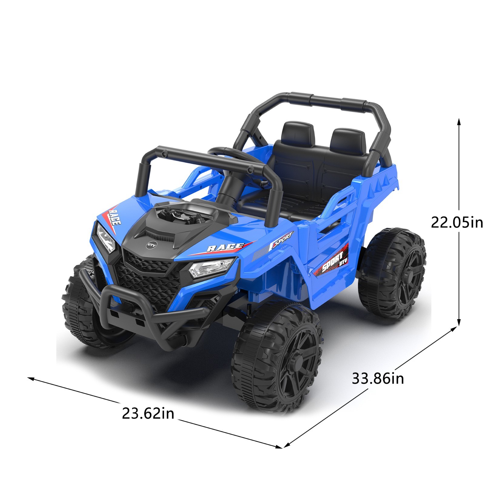 12V children’s electric vehicle with remote control and extended battery life