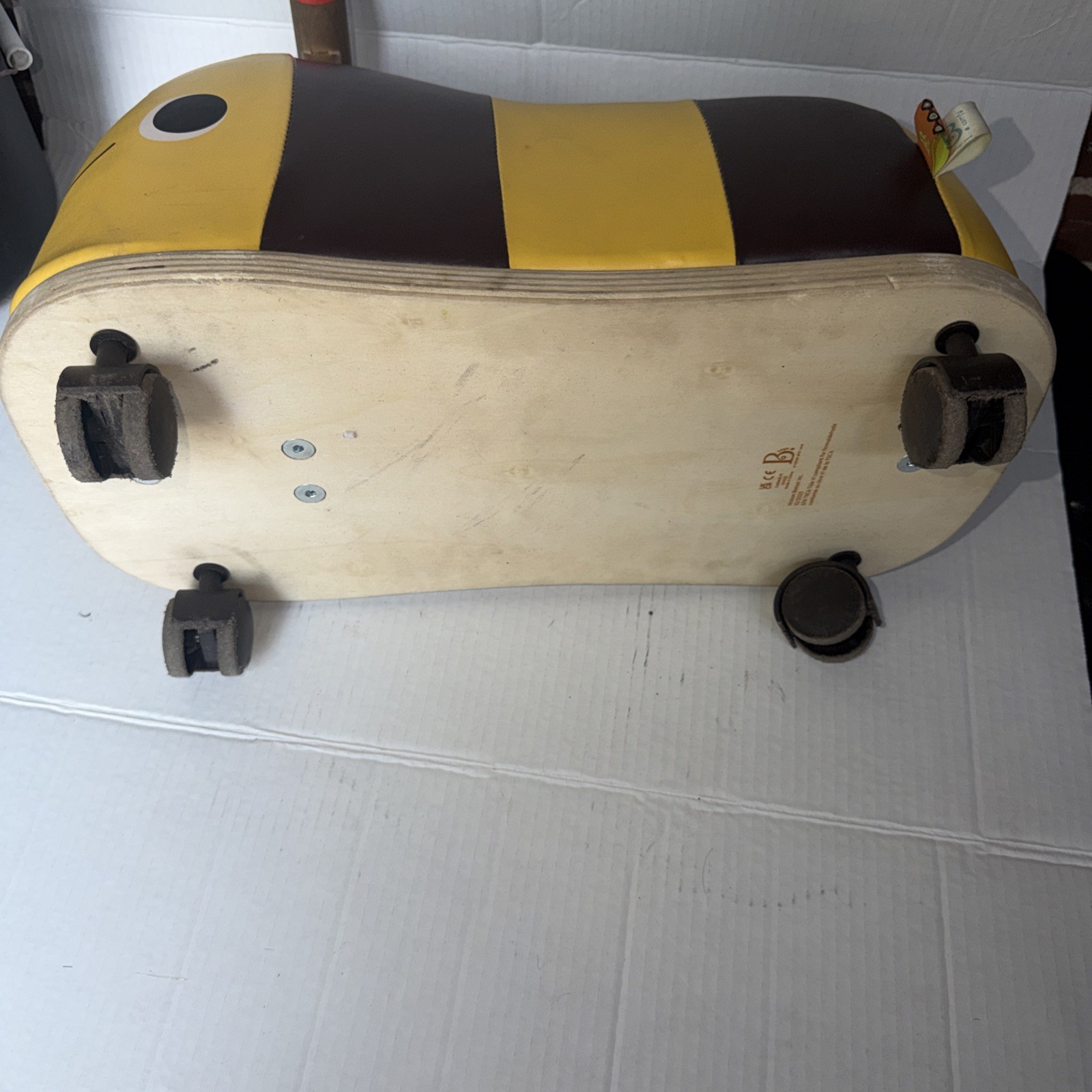 My B. Toys Wooden Bee Ride-On Boom Buggy Bee Toy Gift