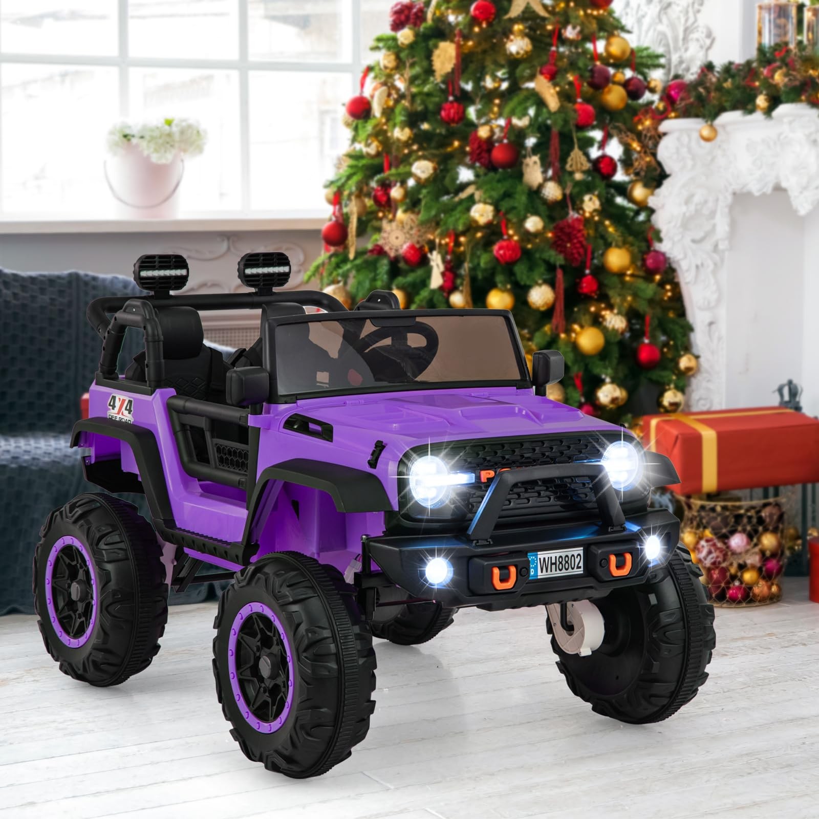 INFANS 24V 2 Seater Ride on Car for Kids, 2WD/4WD Battery Powered with Remote…