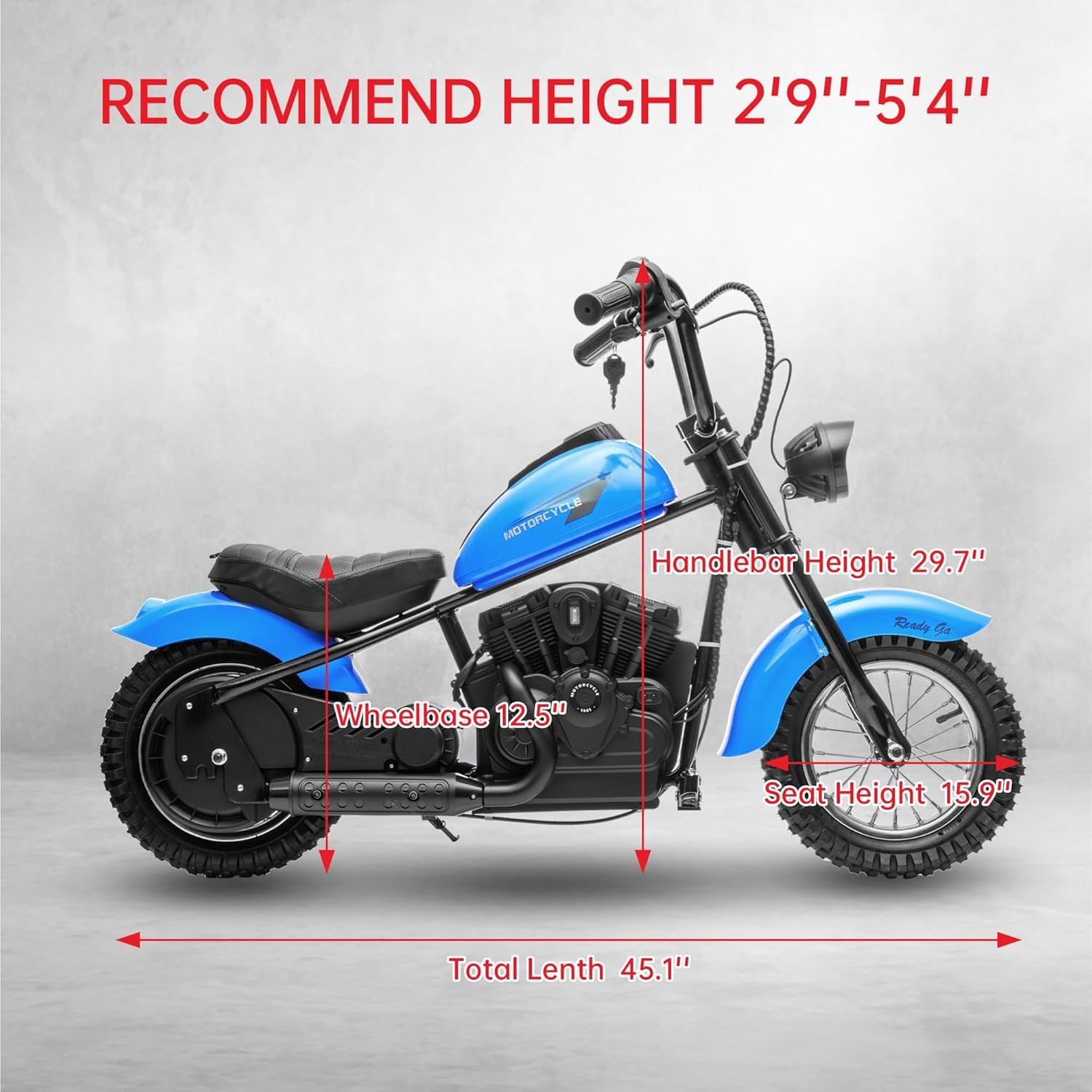 24V Kids Electric Dirt Bike,14 Mph Powerful Off-Road Motorcycle for Ages 6-12yrs
