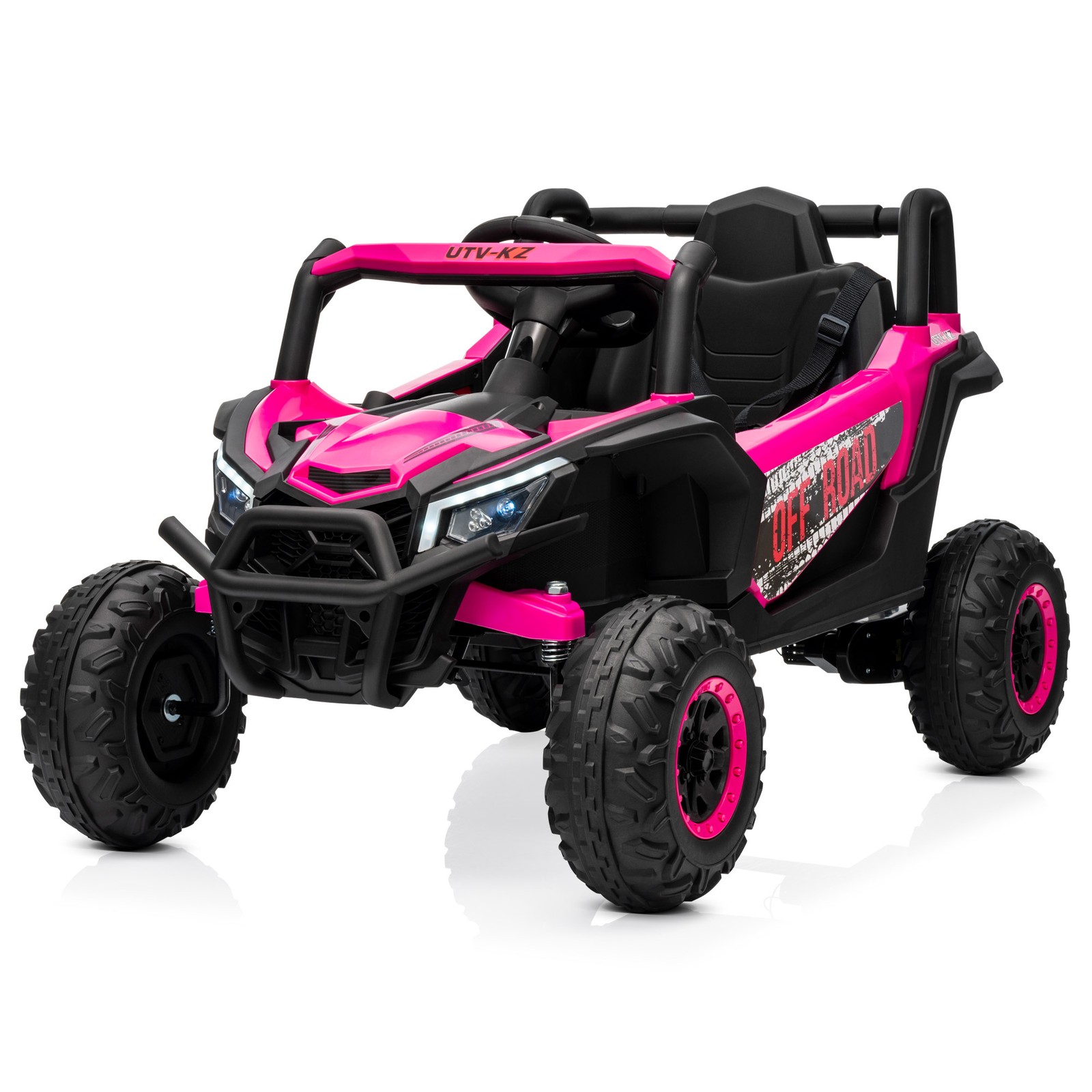 Kidzone 12V Ride On UTV Car for Toddlers 37-96 Months