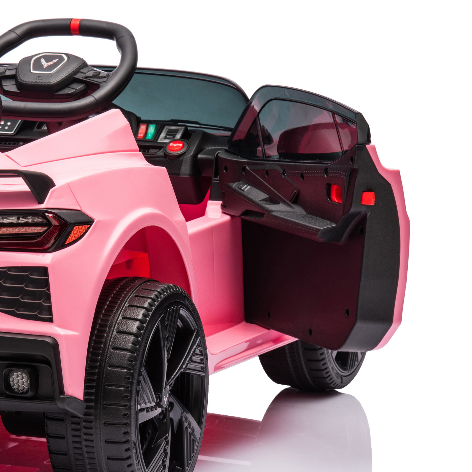 12V Chevrolet Corvette C8 1-Seater Kids Ride-On Car