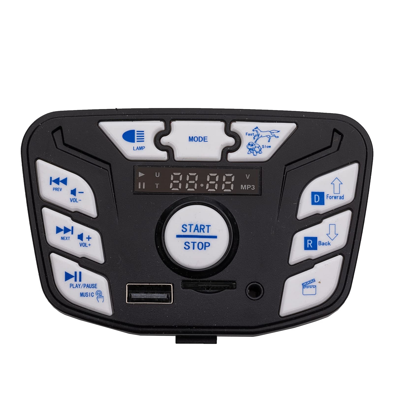 JR1927M-Z Blue 24V Children’s Electric Vehicle Power Supply Central Control S…