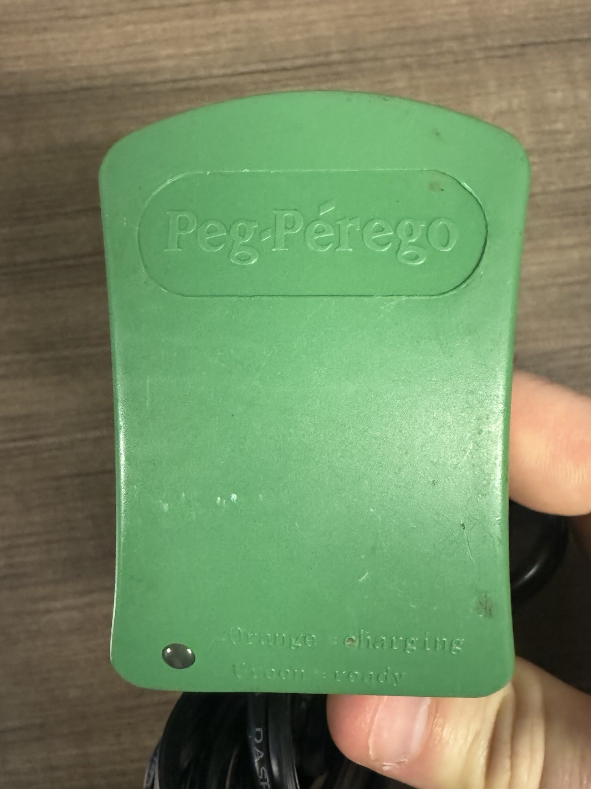 OEM Peg Perego 6V Green Battery Charger 25200012 AC Adapter Plug Thomas Train