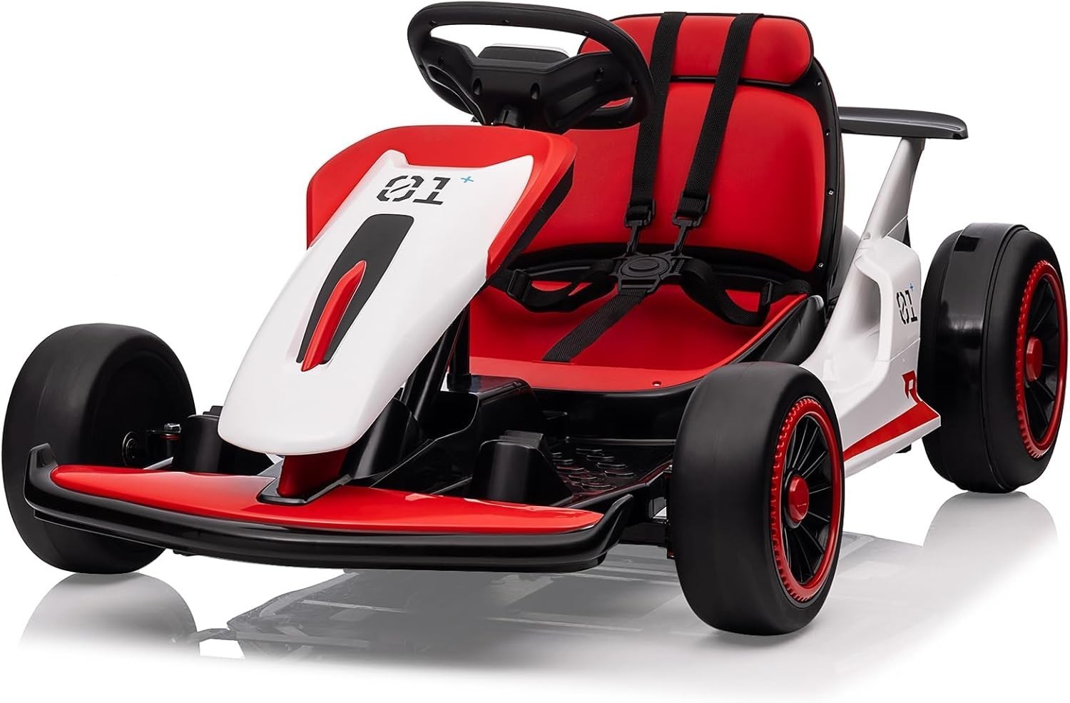 24V Kids Ride On Go Kart Child Electric Drift Go-Kart with LED Light MP3 Music