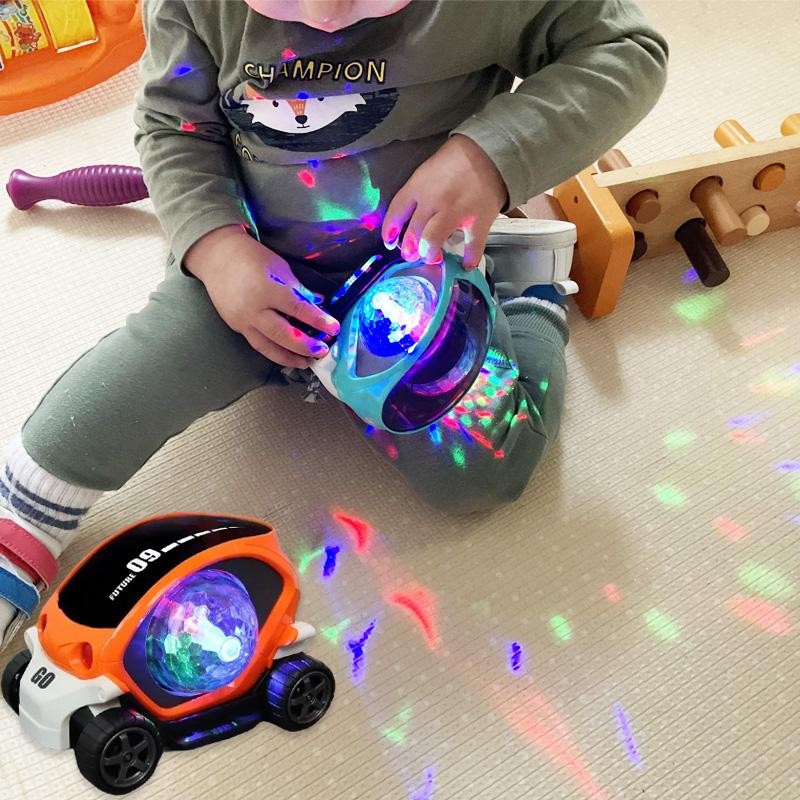 1-2 Year Baby Boy Car Toy Toddler Crawling Sensory Electronic Tummy Time Gift !