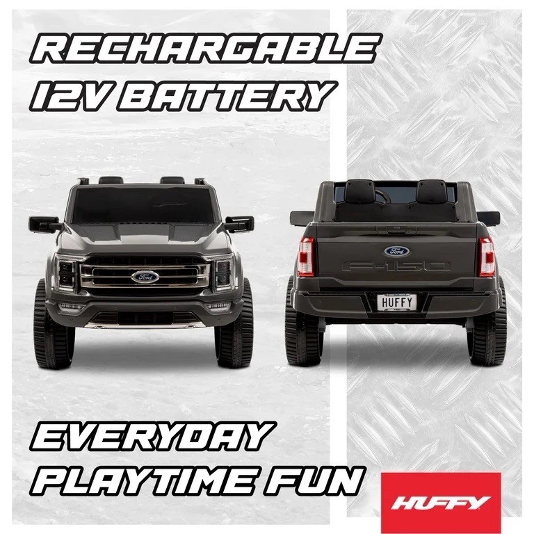 Huffy Ford F-150 12V Battery Powered Ride-On Truck, Ages 3-7