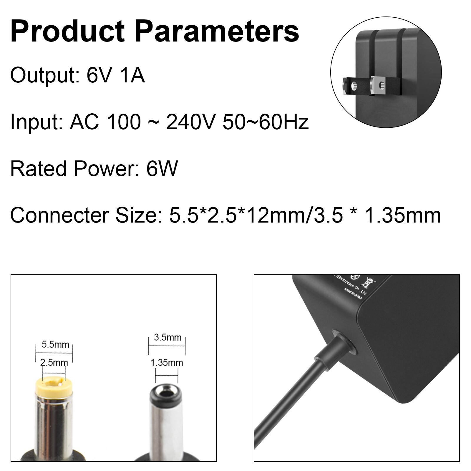 6V 12V Battery Charger for Kids Ride On Car Best Choice Products Wrangler SUV US