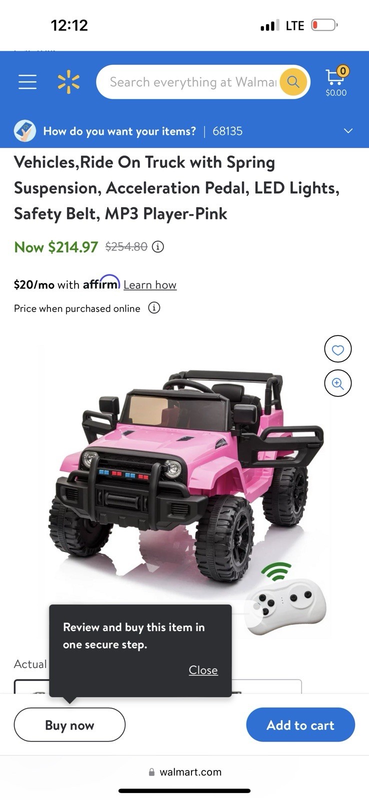 Jeep, with Spring Suspension, Acceleration Pedal, LED Lights,, MP3 Player-Pink