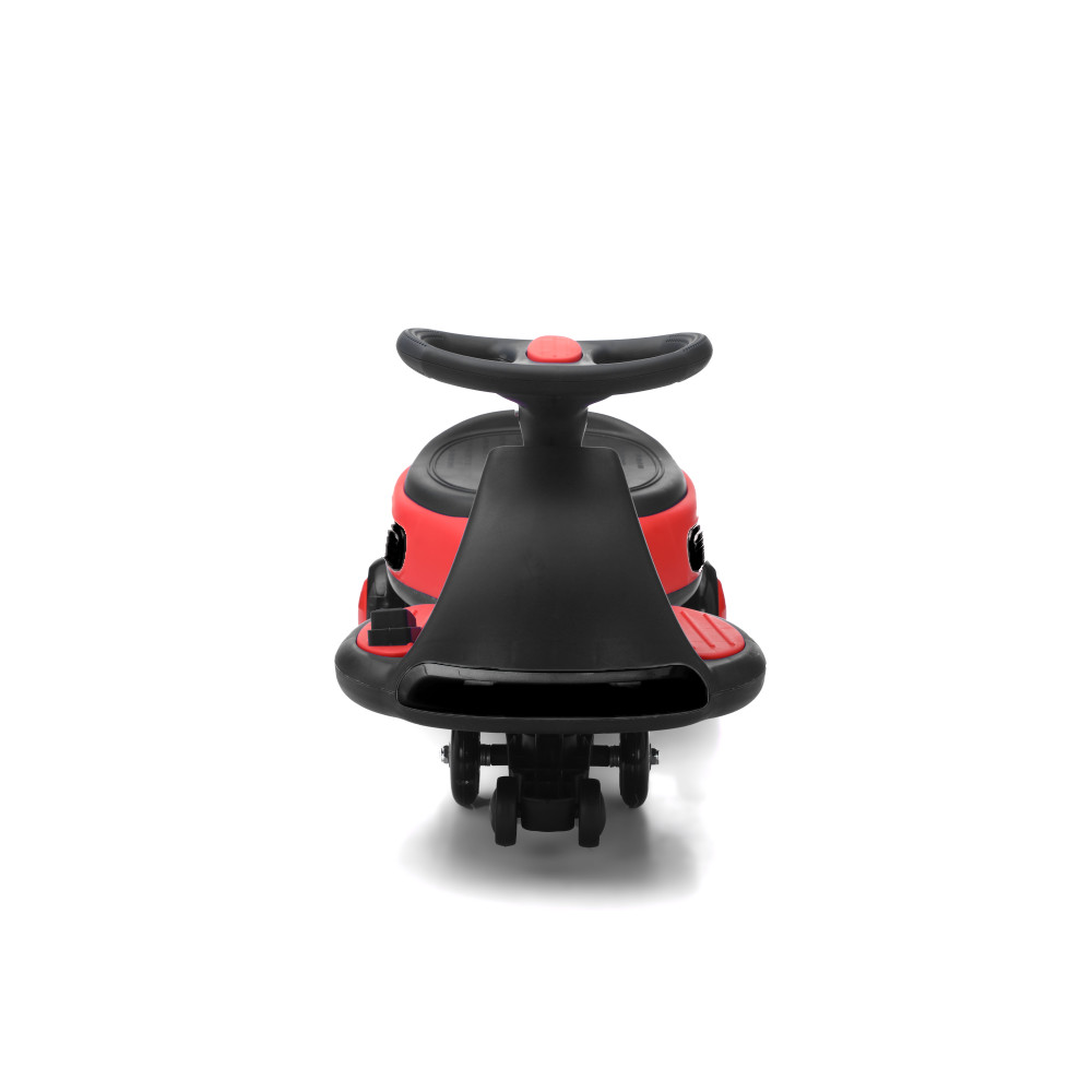 Electric Ride On Wiggle Car, LED & Music, Anti-Rollover, for Boys Girls Ages 3+
