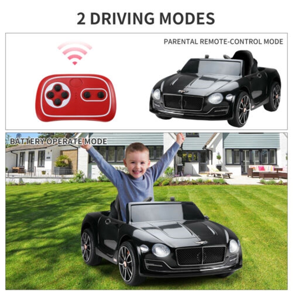Licensed Bentley Style Kids Ride On Electric Car Toys 12V 2.4G Remote Control US