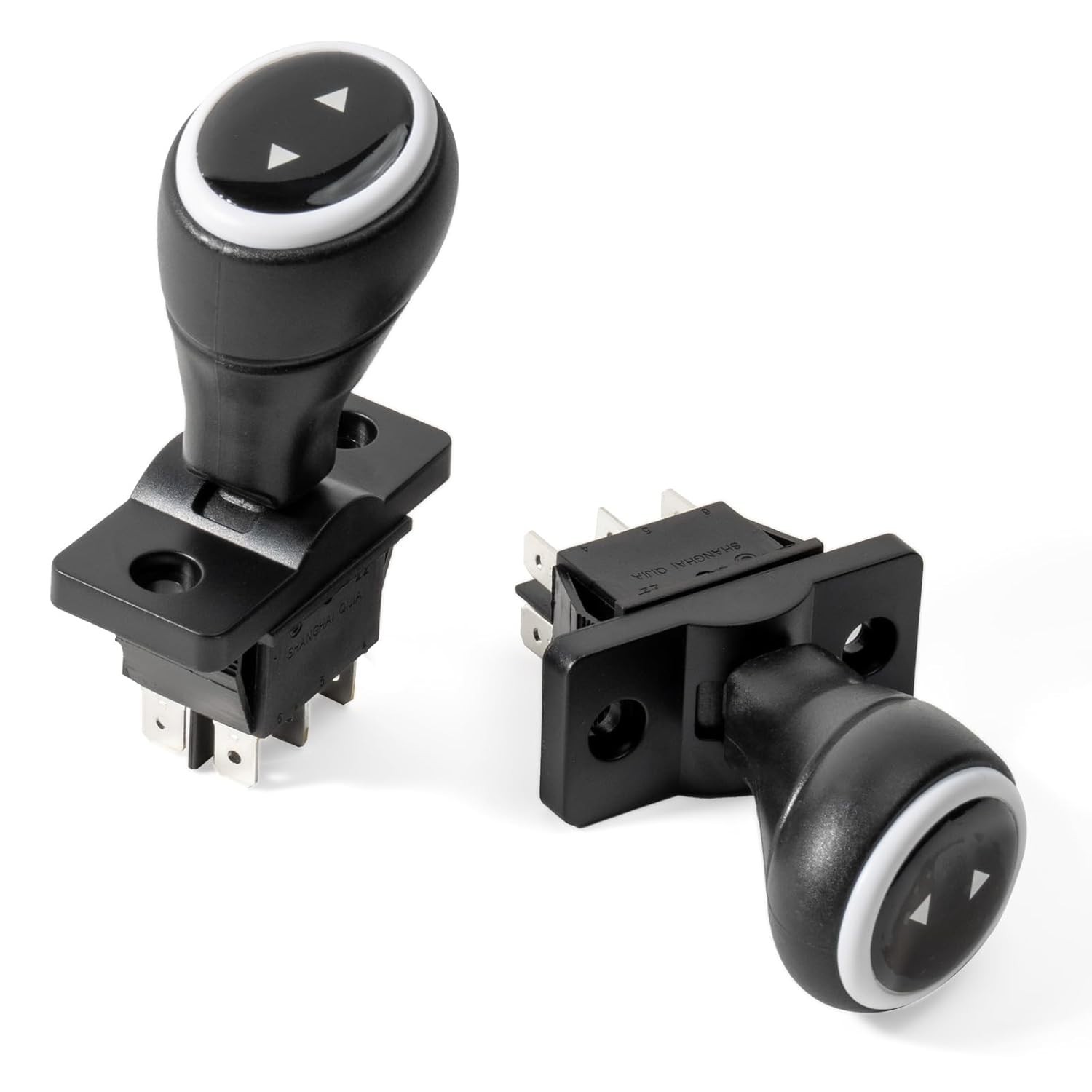 2PCS 6V/12V Kids Bumper Car Joystick Forward Reverse 360° Reset Switch Control