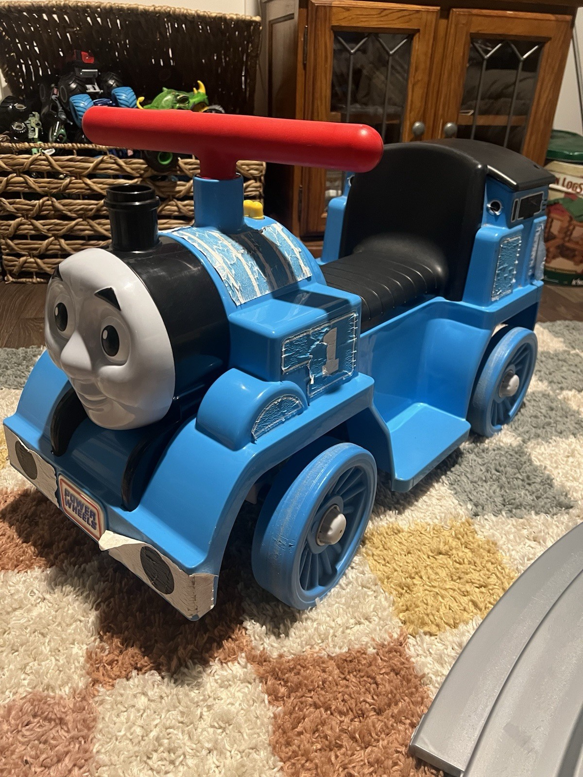 Power Wheels Thomas & Friends Thomas tank Engine Ride-On Train w/ Track
