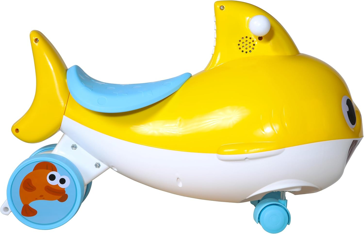 Baby Shark Push Ride-On Toy for Chidlren Ages 18 Months – 3 Years
