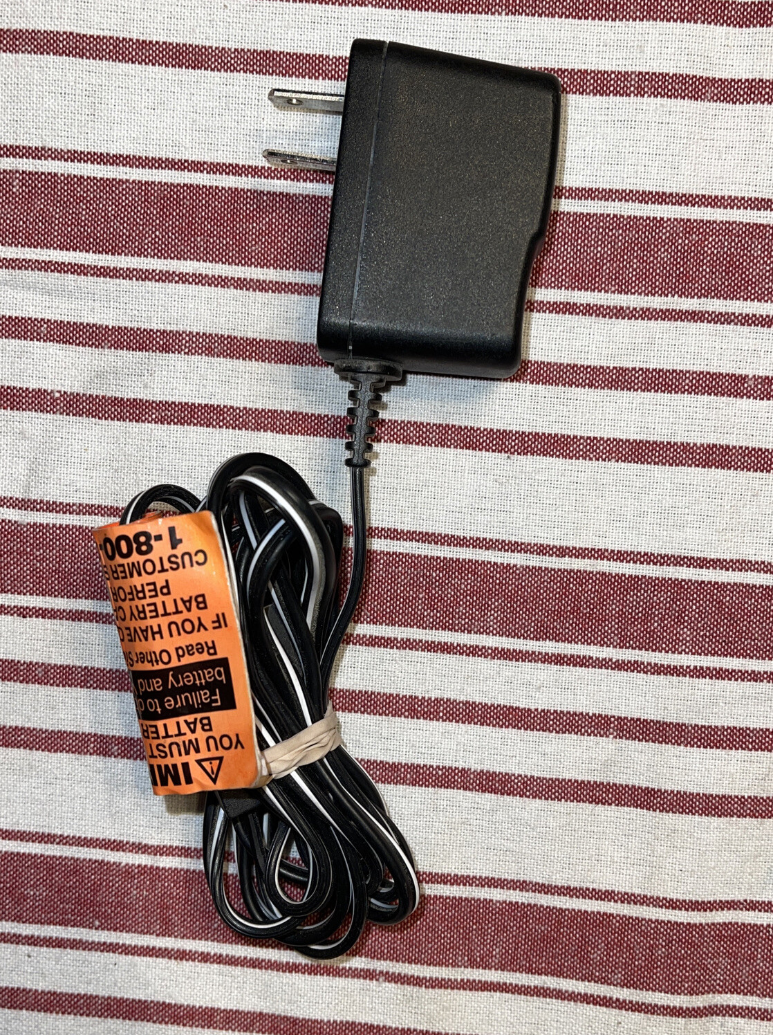 Fisher Price Power Wheels Class 2 Battery Charger OEM 00801-1483 120v 4.5w