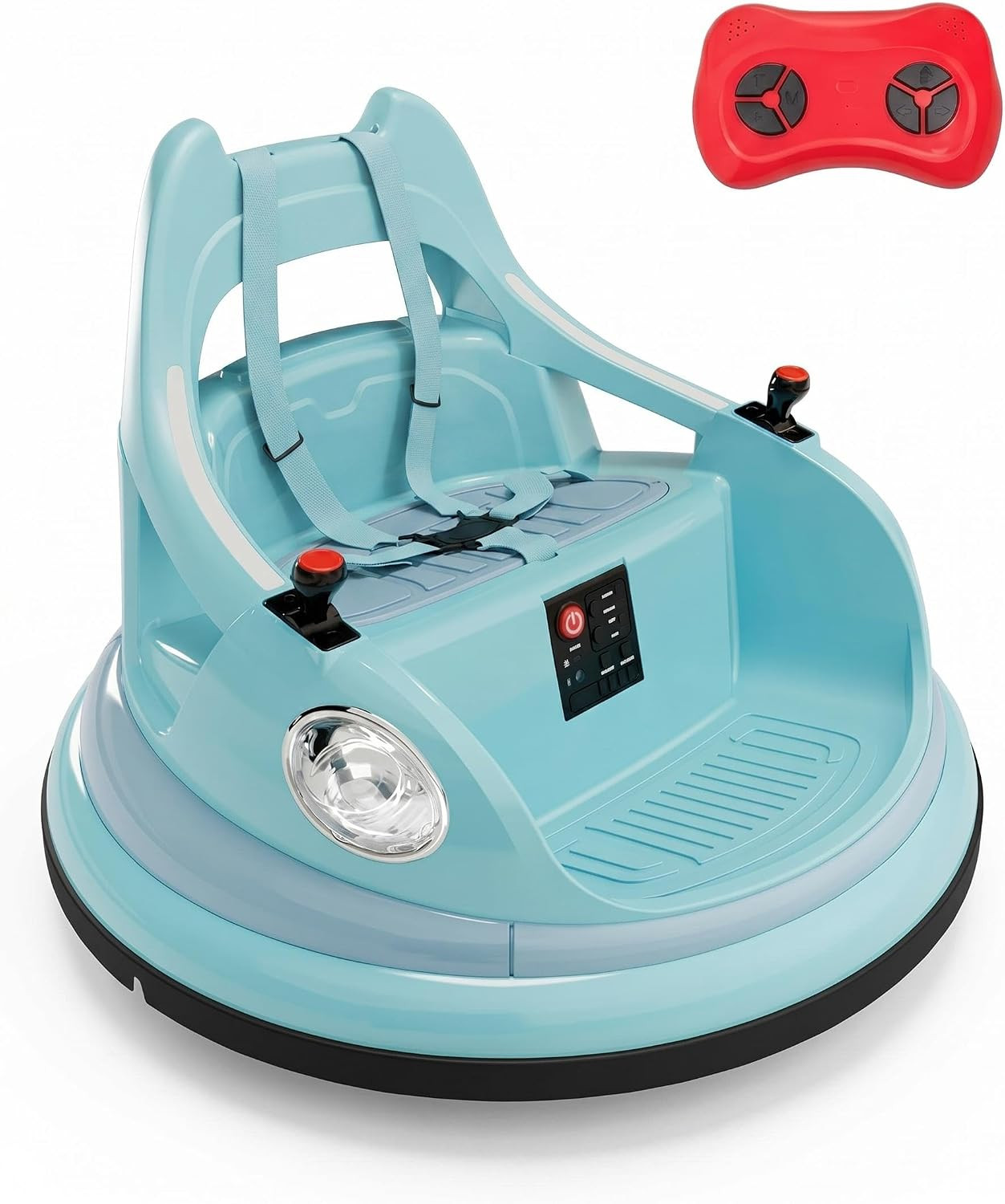 12V Electric Bumper Car for Toddlers, Ride on Bumper Cars, Kids Ride on Toy with