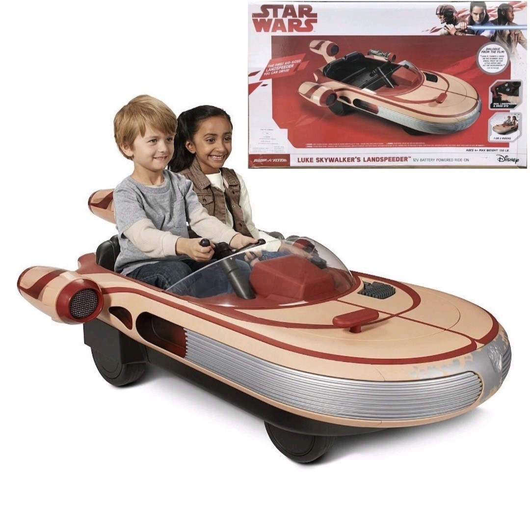 Star Wars Radio Flyer Luke Skywalker’s Landspeeder 2017 New In Box