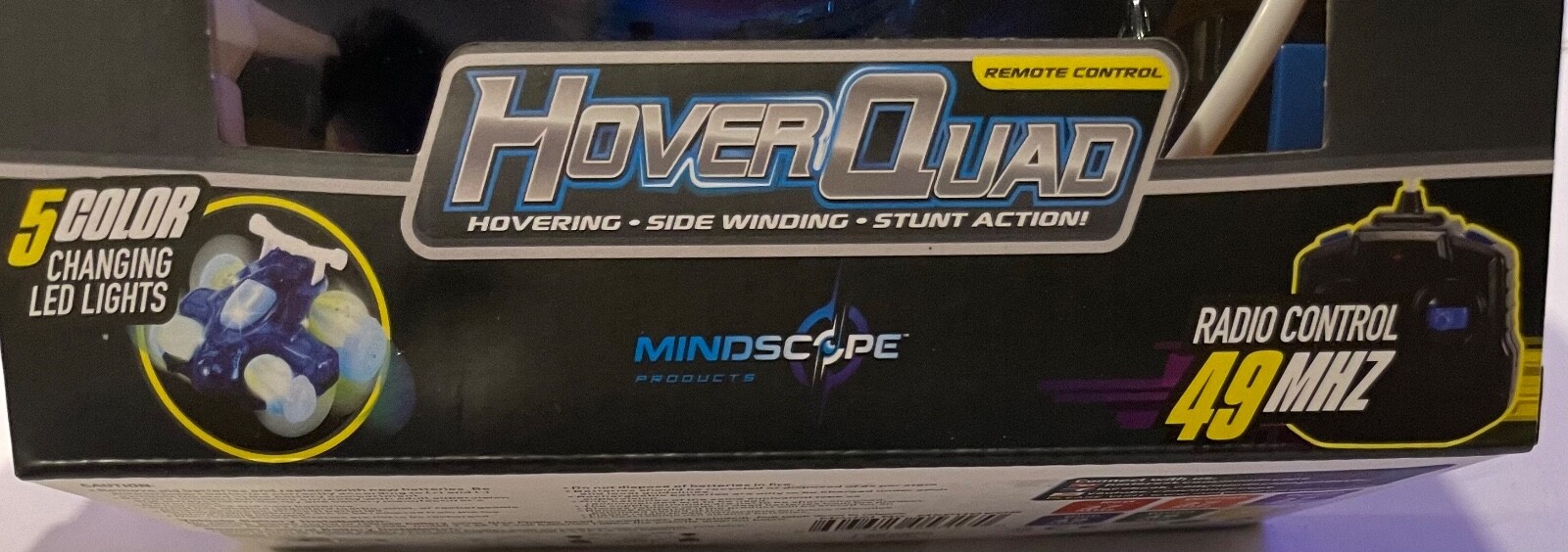 HoverQuad Remote Control BLUE Car w/ Lights & Auto Stunts Brand New In Box
