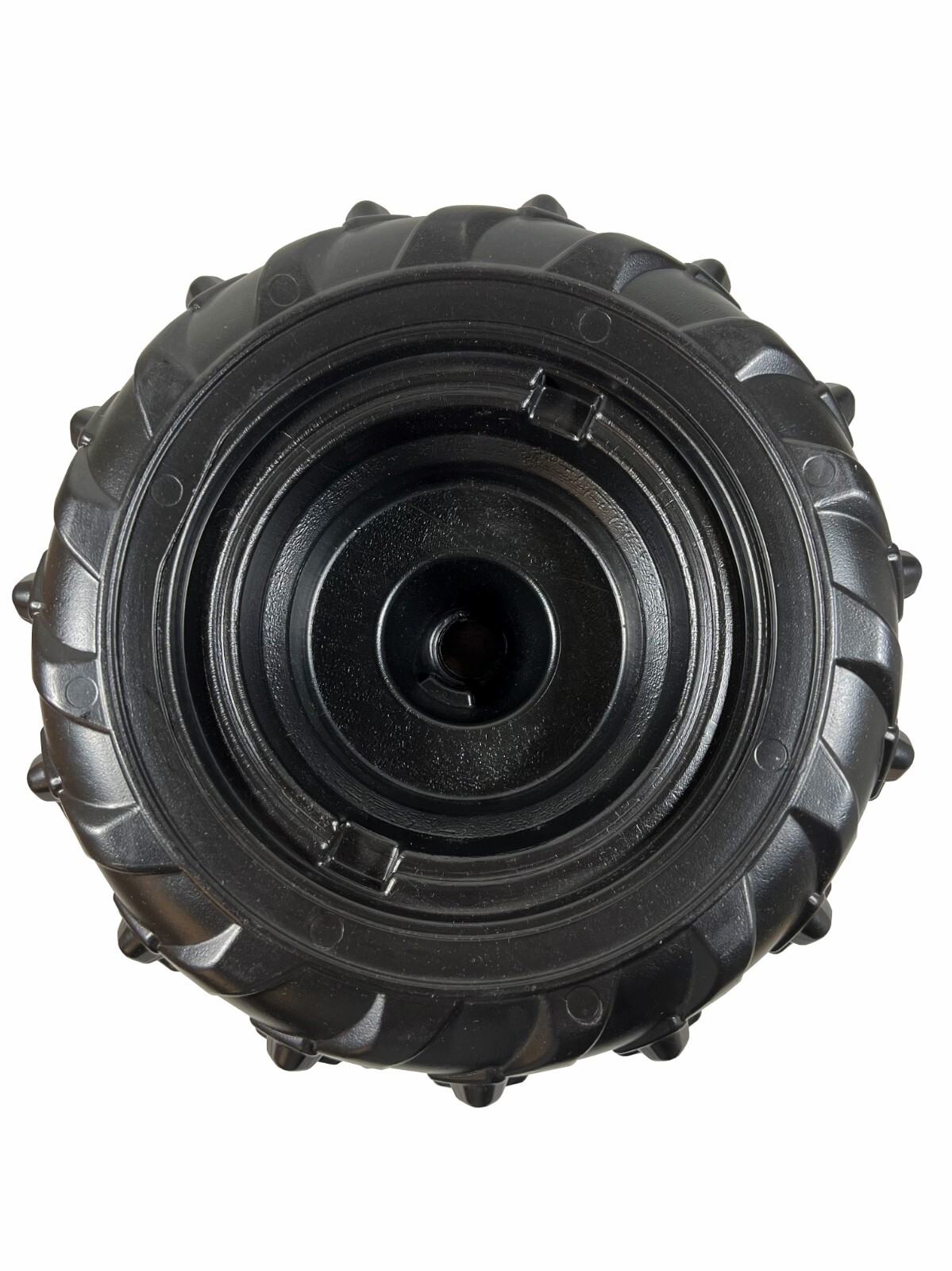 (2) Genuine Power Wheels 3900-6454 Black Wheel For Jurassic World Dino Racer ATV