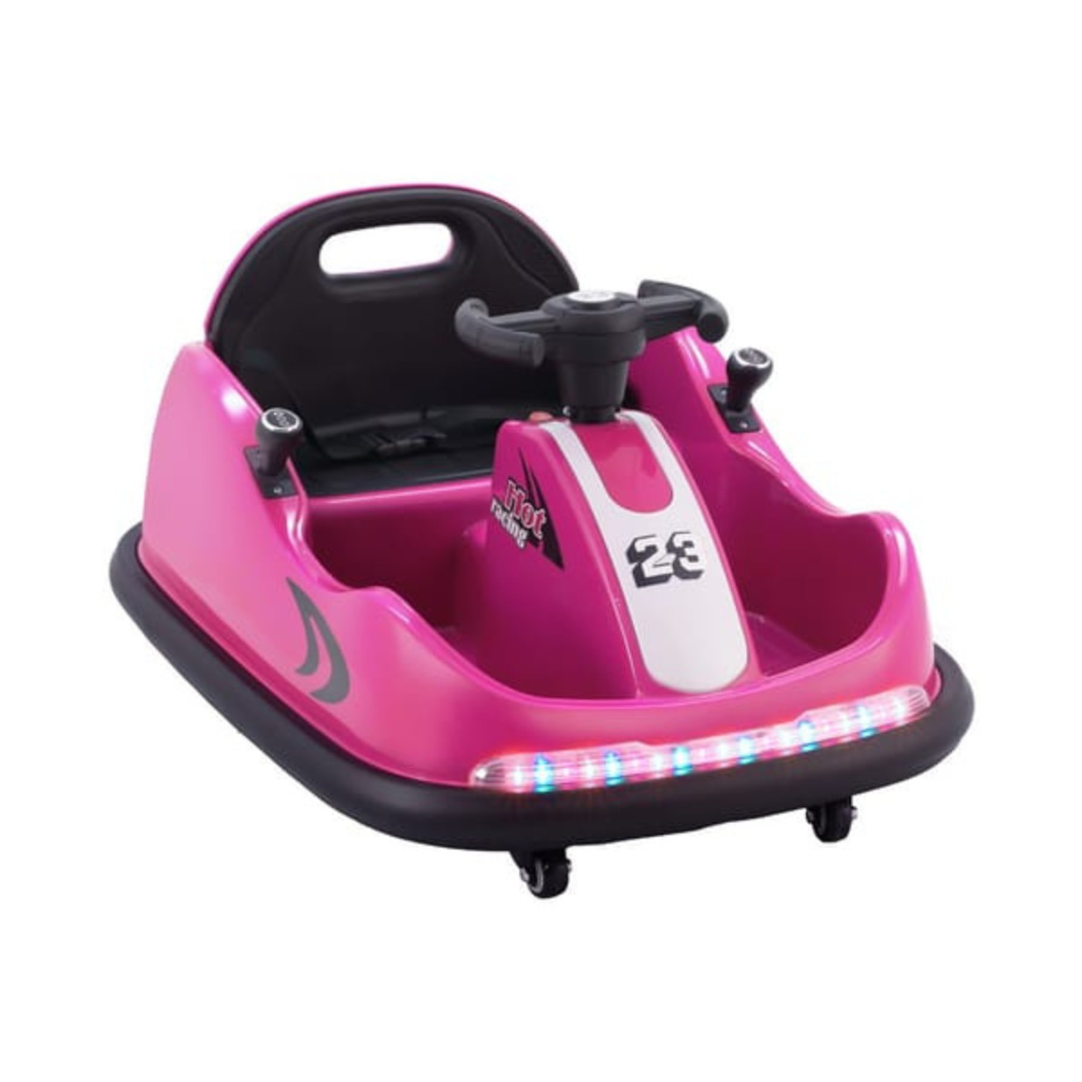 Kids Ride On Car Bumper Kart 6V Electric Toy Pink Remote Control Rigo