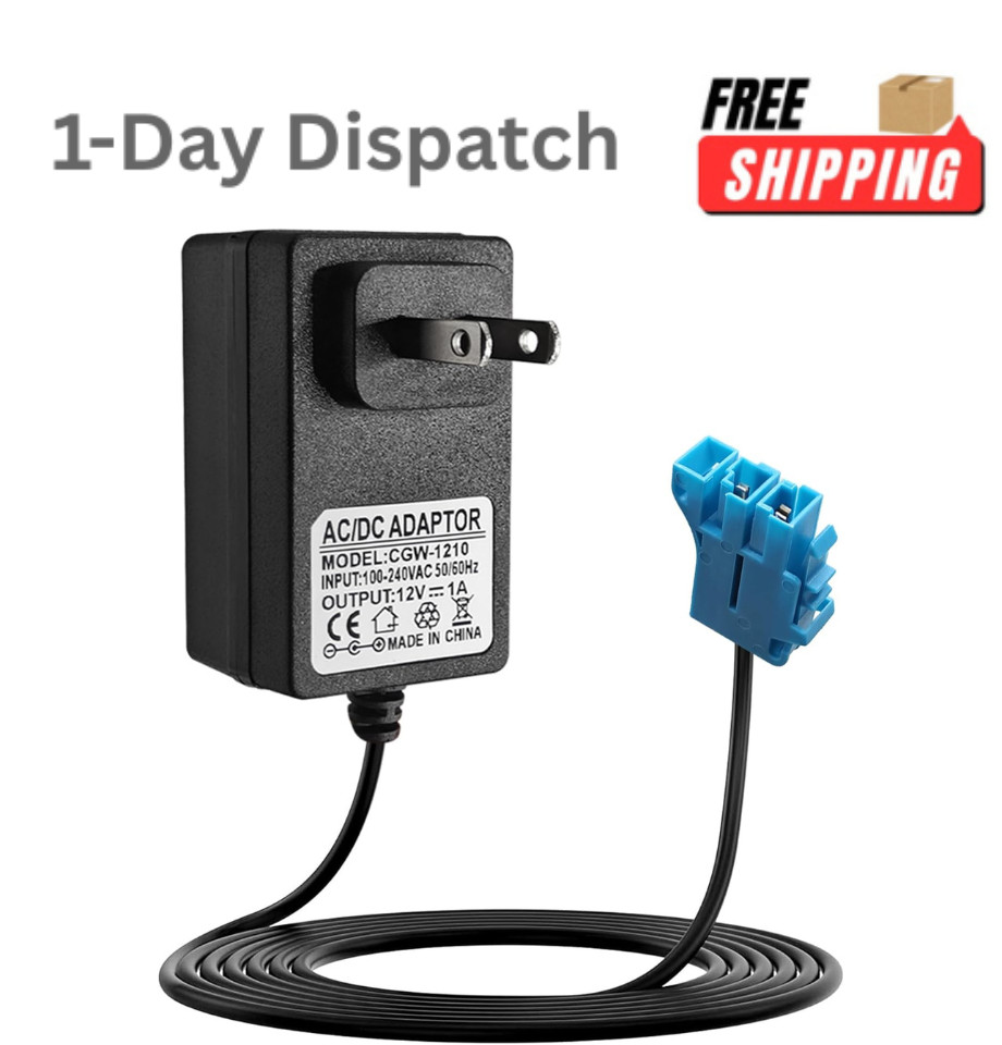 12V Ride On Car Charger Peg Perego Power Wheels Battery Gator RZR Compatible