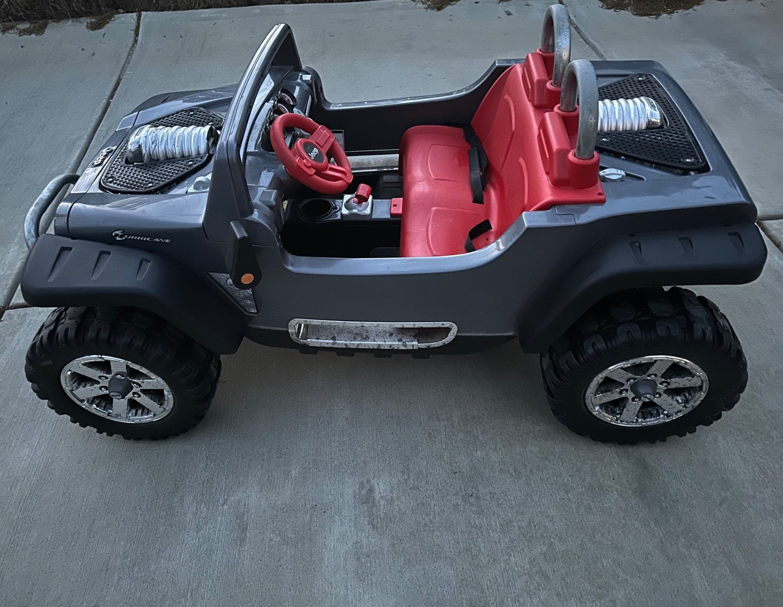 Power Wheels Jeep Hurricane Battery Operated Ride-On Toy _ Too Large To Ship
