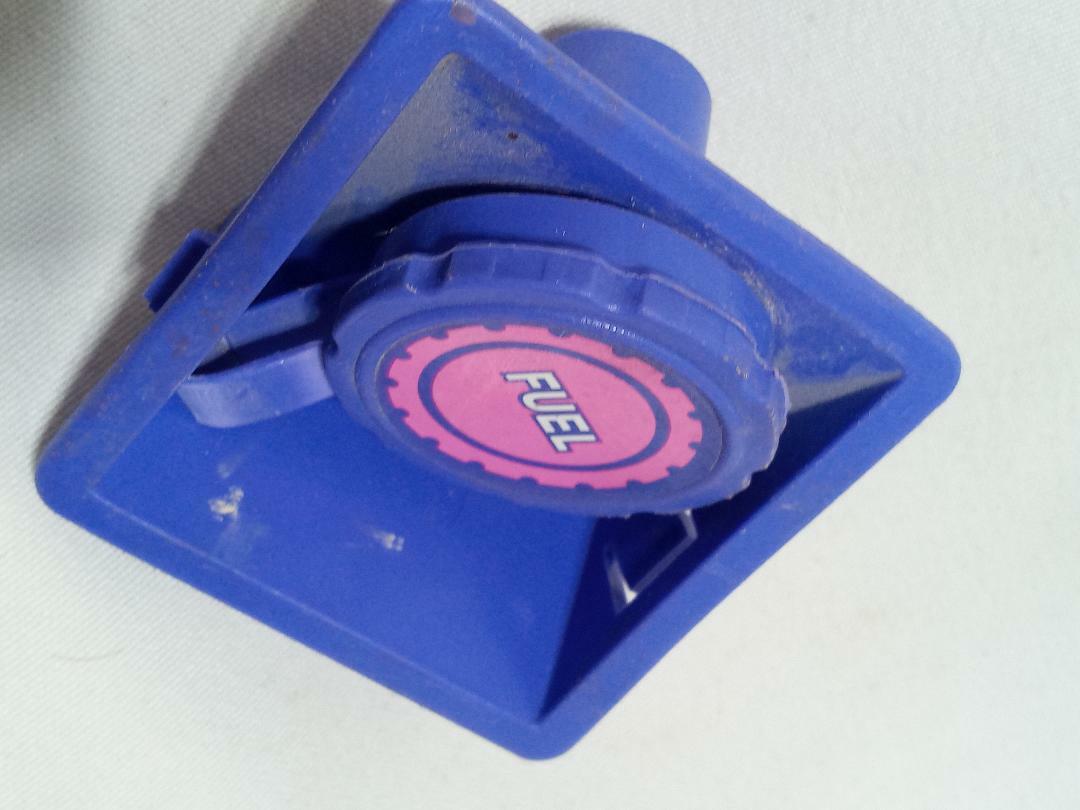 #6 POWER WHEELS BARBIE or BOY JEEP WRANGLER PINK GAS CAP