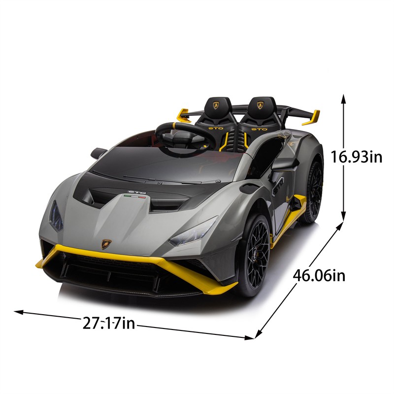24V Electric Ride On Toy Drift Car 360° Spin 1.86-5.59 MPH Kids Toy for Ages 3-6