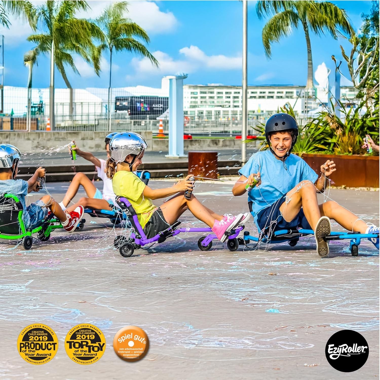 Drifter X Ride On Toy for Kids, Ages 4-12, Up to 154 lbs – Purple