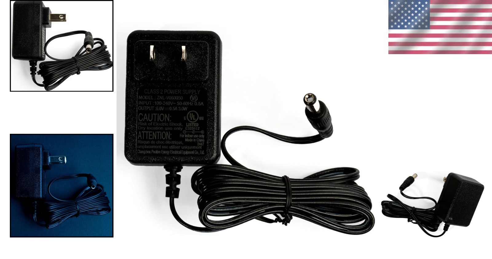 6V Battery Charger for Kids’ Ride-On Toys – Safe & Compatible with Power Wheels