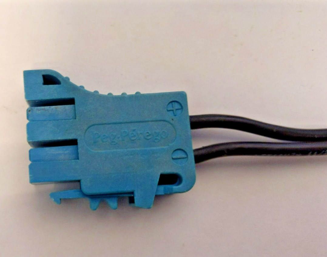 Genuine Peg Perego Electrical Repair Kit -Battery Wire Harness and Charger