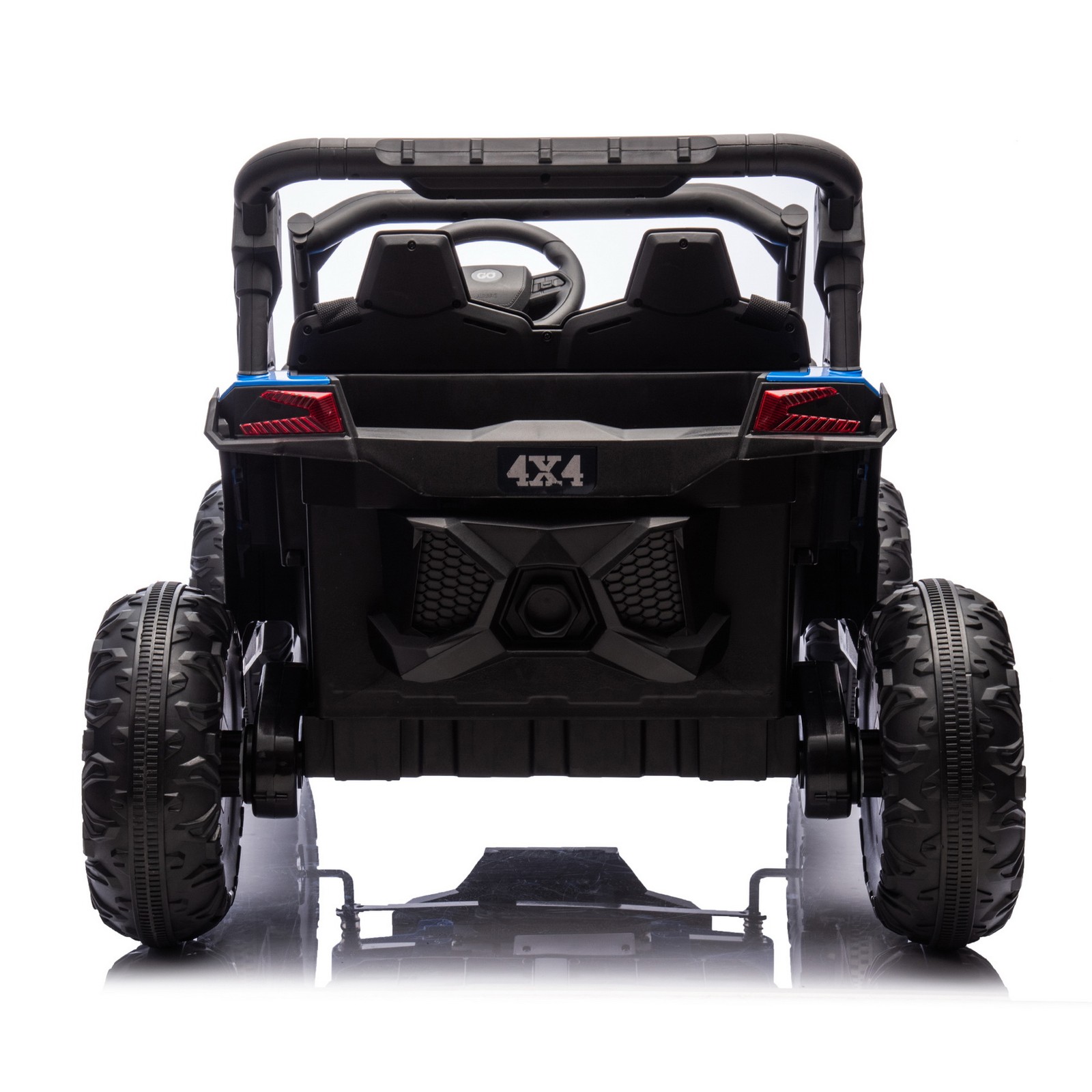 24V 7Ah Kids Ride On Rally UTV Car Parents Control LED Music 4-Wheel Suspension