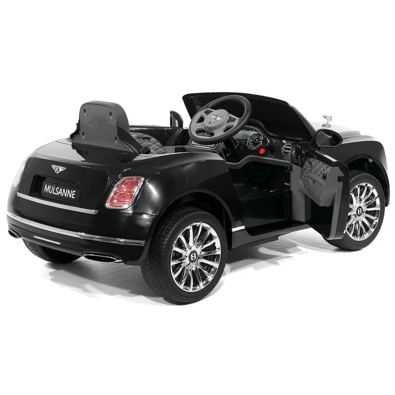 LICENSED BENTLEY MULSANNE 12V KIDS RIDE ON CAR EVA RUBBER TIRES,2 MOTORS+R/C