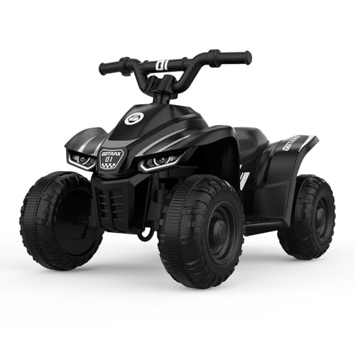 Gotrax RT1 Ride on Toys for Toddlers 1.5-4, Safe 12V Lead-acid Battery up Black