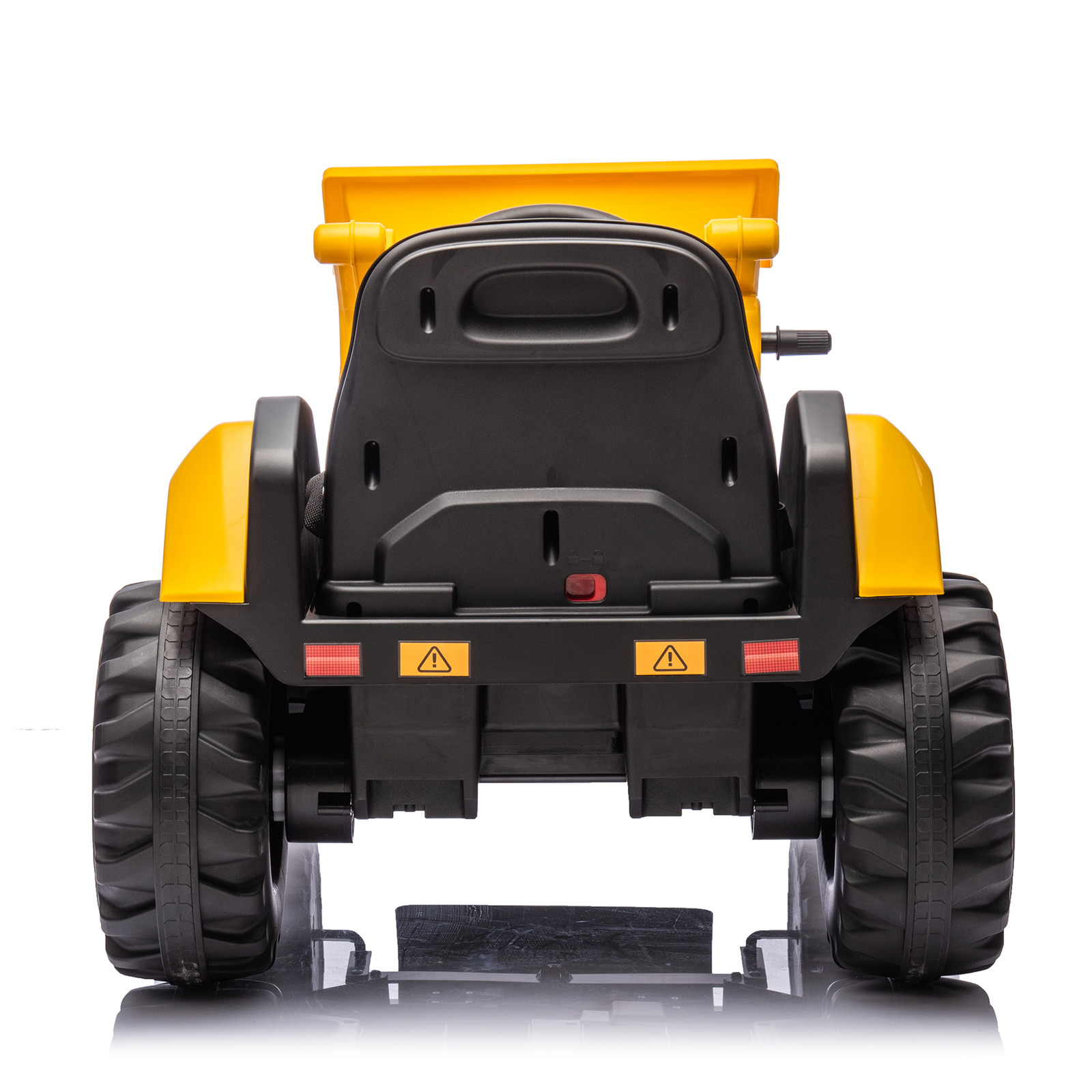 12V CAT Loader Kids Ride On Tractor Construction Car W/ Parental Remote Yellow