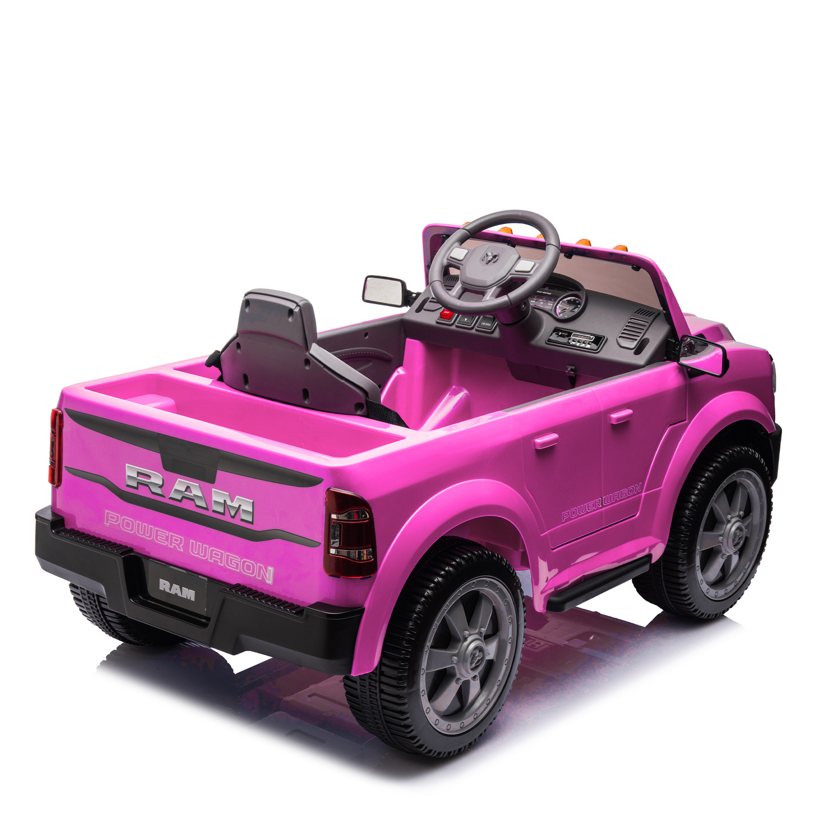 Large Kids Ride On Electric Pickup WITH/Parents Control For Kids Aged 3-5 Pink
